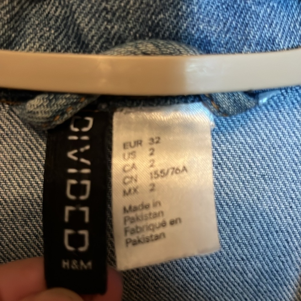 Distressed Denim Jacket - Picture 3 of 3